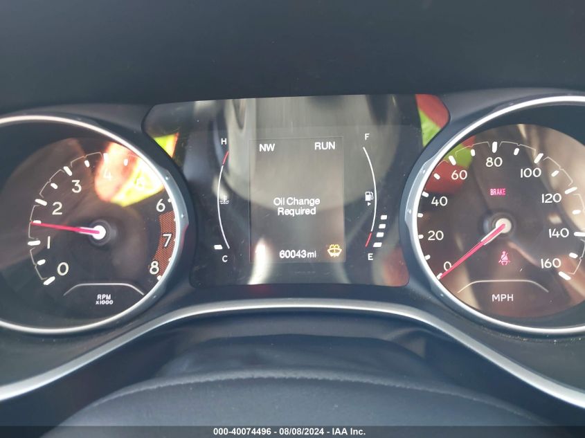 2018 Jeep Compass Sport Fwd VIN: 3C4NJCAB0JT137125 Lot: 40074496