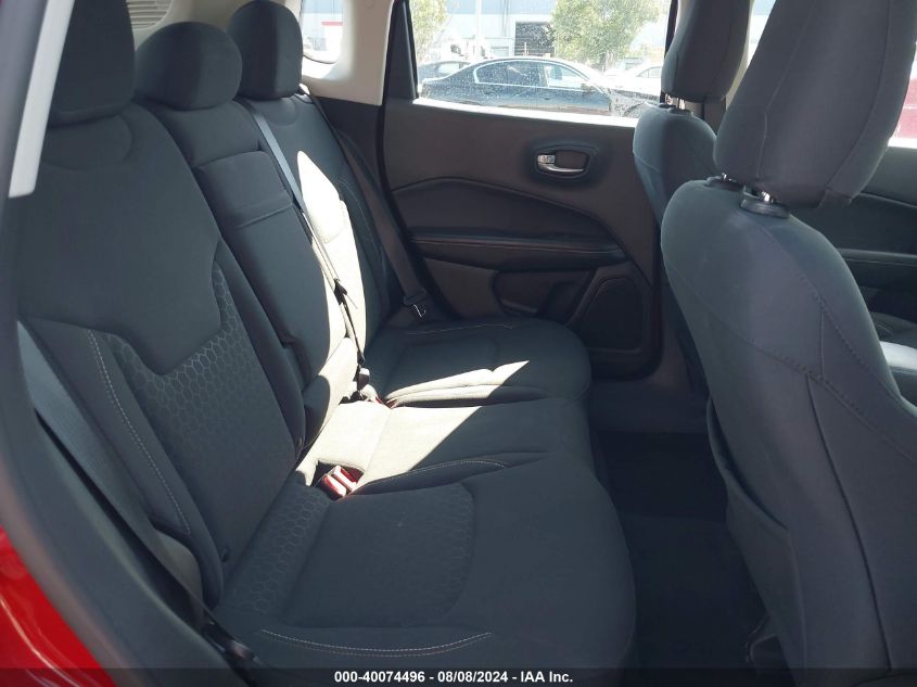 2018 Jeep Compass Sport Fwd VIN: 3C4NJCAB0JT137125 Lot: 40074496