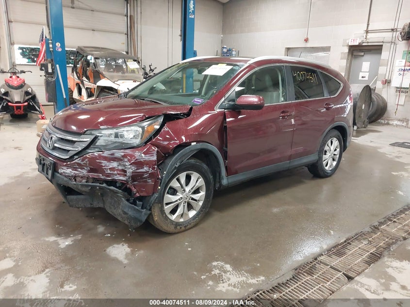 2014 HONDA CR-V EX-L - 5J6RM4H77EL096309