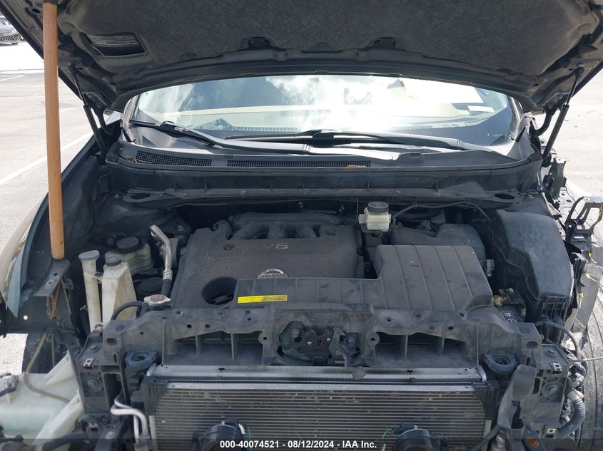 2011 Nissan Murano S/Sl/Le VIN: JN8AZ1MUXBW065133 Lot: 40074521