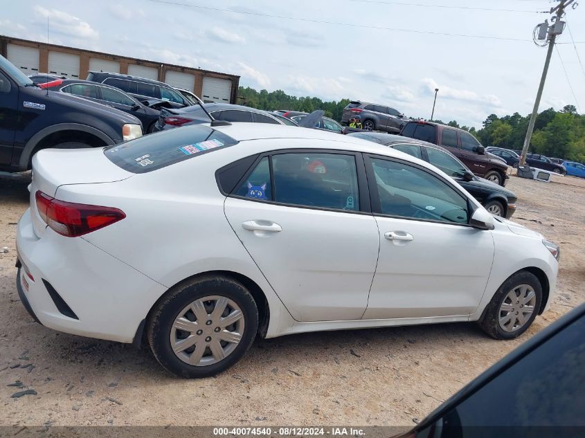 2021 Kia Rio Lx VIN: 3KPA24AD5ME393823 Lot: 40074540