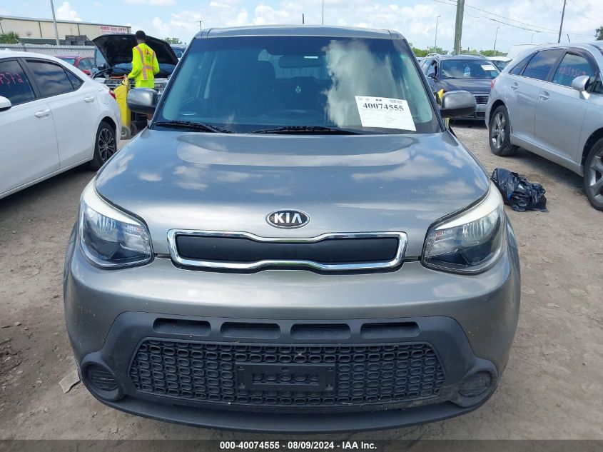 2014 Kia Soul VIN: KNDJN2A28E7095584 Lot: 40074555