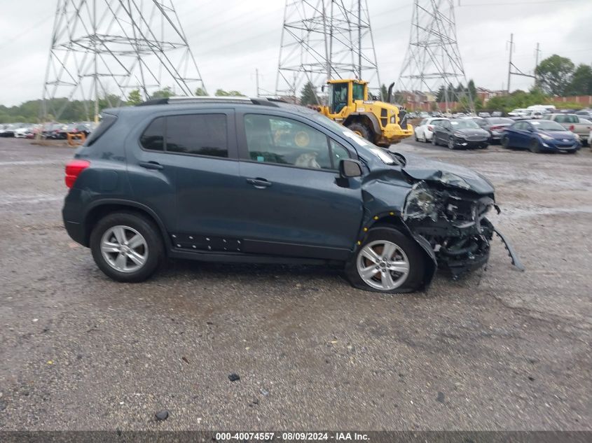 2022 Chevrolet Trax Awd Lt VIN: KL7CJPSM8NB514139 Lot: 40074557