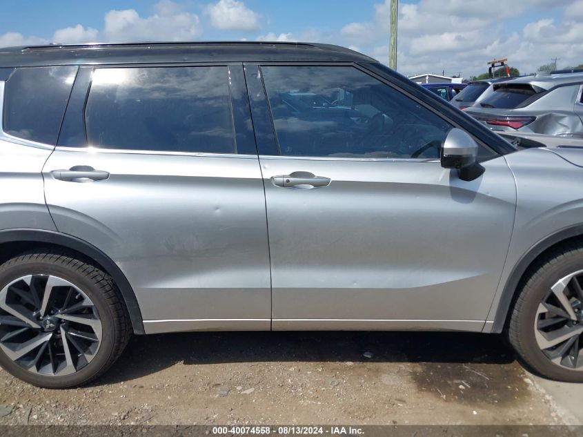 2022 Mitsubishi Outlander Sel 2.5 2Wd/Sel Special Edition 2Wd VIN: JA4J3VA89NZ071448 Lot: 40074558