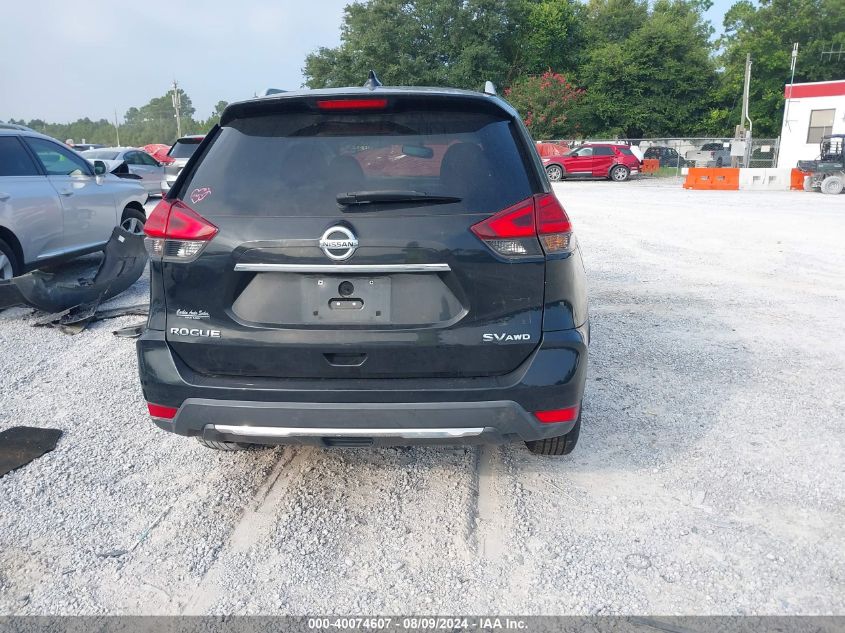 2017 Nissan Rogue Sv VIN: 5N1AT2MV4HC749595 Lot: 40074607