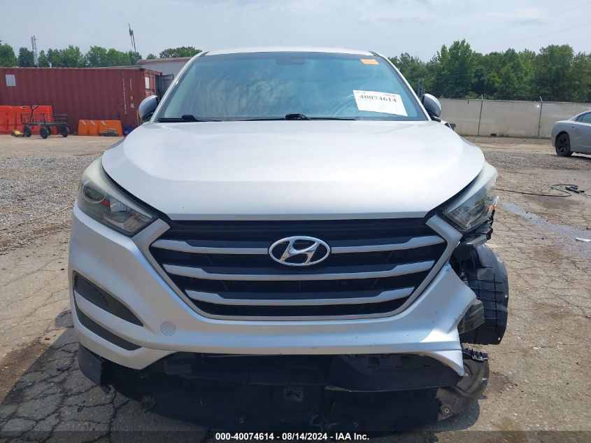 2017 Hyundai Tucson Se VIN: KM8J23A4XHU450286 Lot: 40074614