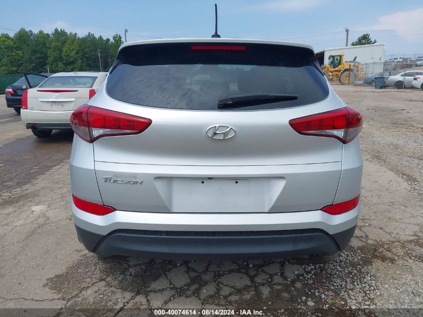 2017 Hyundai Tucson Se VIN: KM8J23A4XHU450286 Lot: 40074614