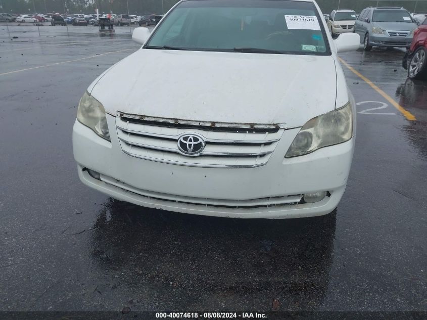 2006 Toyota Avalon Xls VIN: 4T1BK36B56U070510 Lot: 40074618