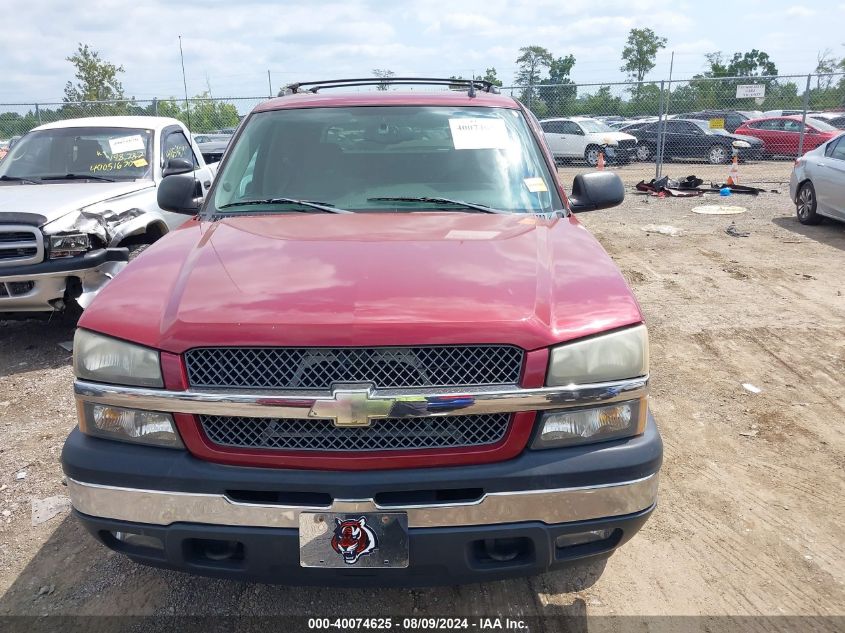 2006 Chevrolet Avalanche K1500 VIN: 3GNEK12Z46G240580 Lot: 40074625