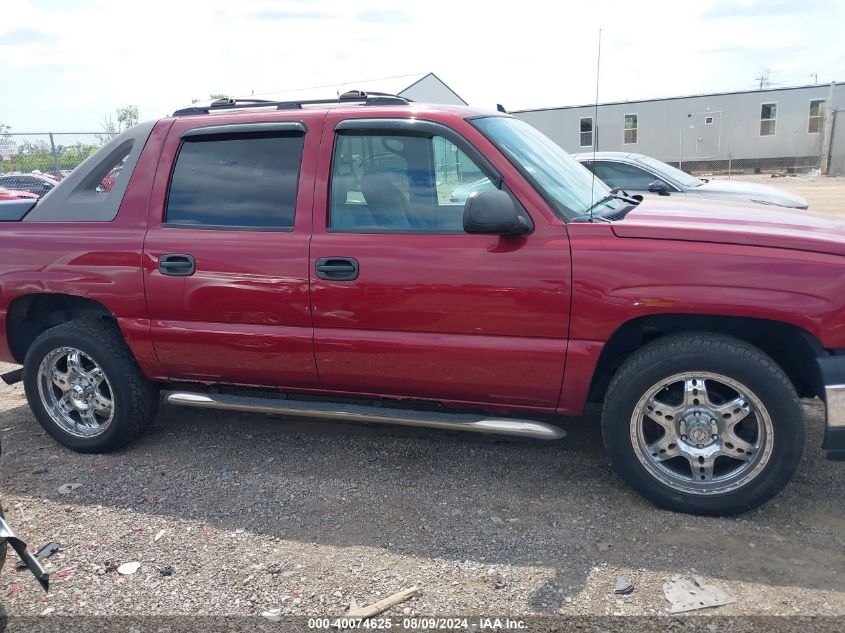 2006 Chevrolet Avalanche K1500 VIN: 3GNEK12Z46G240580 Lot: 40074625