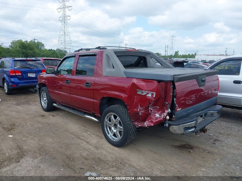 2006 Chevrolet Avalanche K1500 VIN: 3GNEK12Z46G240580 Lot: 40074625