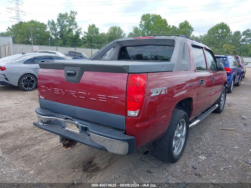 2006 Chevrolet Avalanche K1500 VIN: 3GNEK12Z46G240580 Lot: 40074625