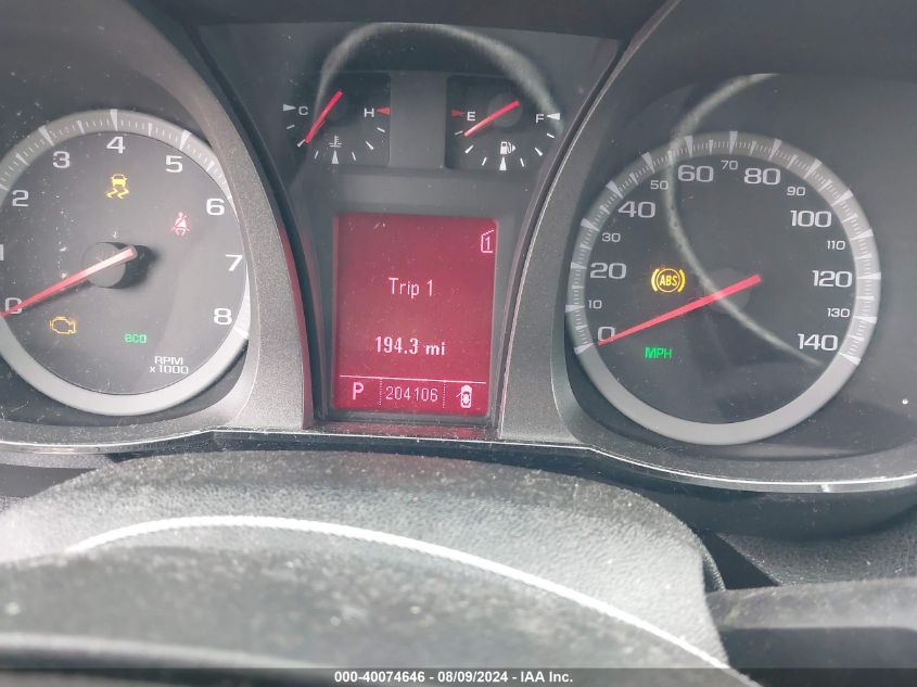 2011 GMC Terrain Slt-1 VIN: 2CTALUEC6B6380062 Lot: 40074646