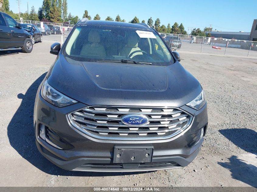 2020 Ford Edge Sel VIN: 2FMPK4J93LBA73455 Lot: 40074648