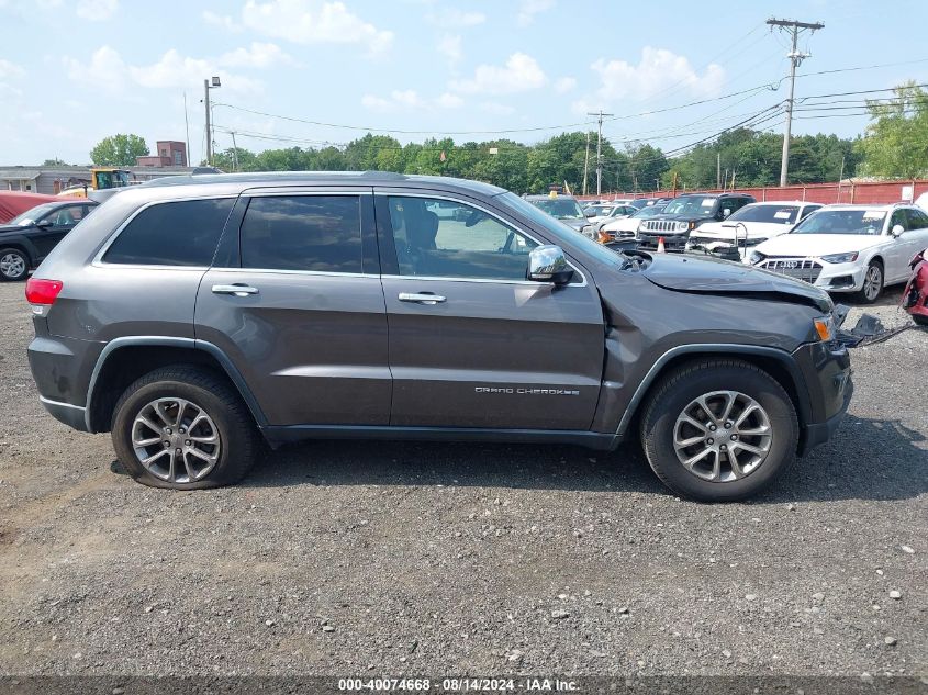 2014 Jeep Grand Cherokee Limited VIN: 1C4RJFBG7EC584114 Lot: 40074668