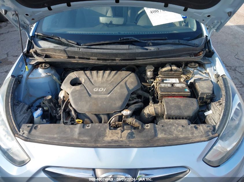 2014 Hyundai Accent Gs VIN: KMHCT5AE3EU158016 Lot: 40074669