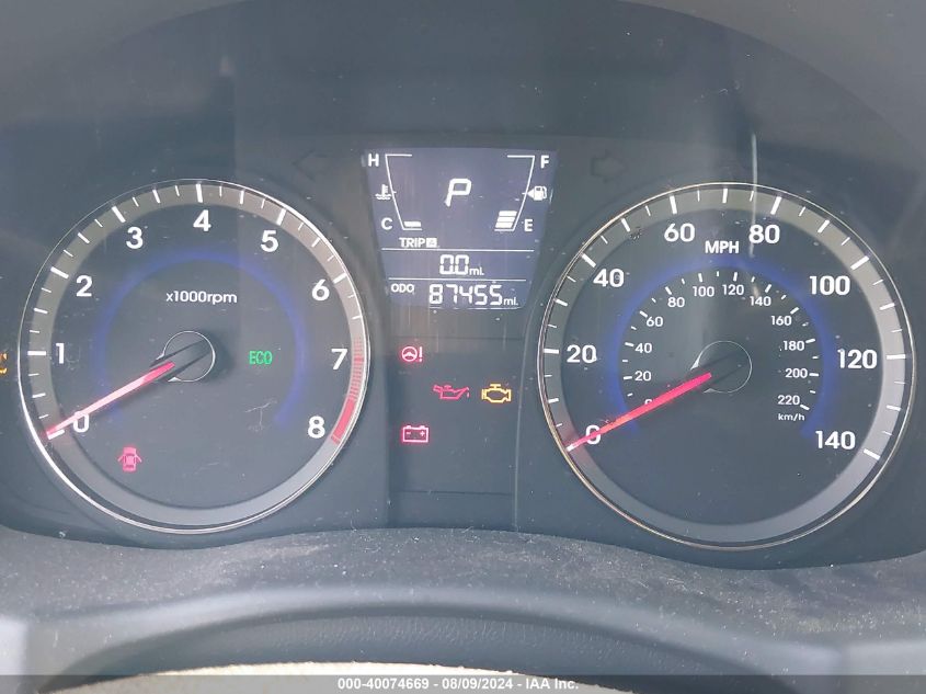 2014 Hyundai Accent Gs VIN: KMHCT5AE3EU158016 Lot: 40074669