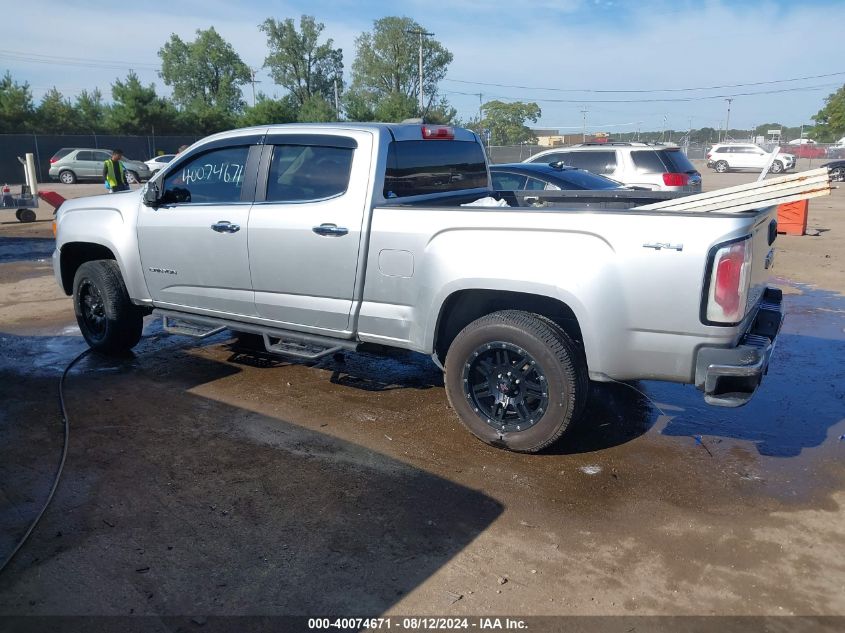 2015 GMC Canyon Slt VIN: 1GTG6CE37F1118891 Lot: 40074671