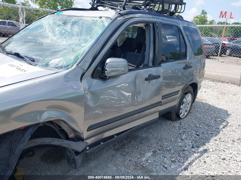 2006 Honda Cr-V Ex VIN: JHLRD78846C034175 Lot: 40074685