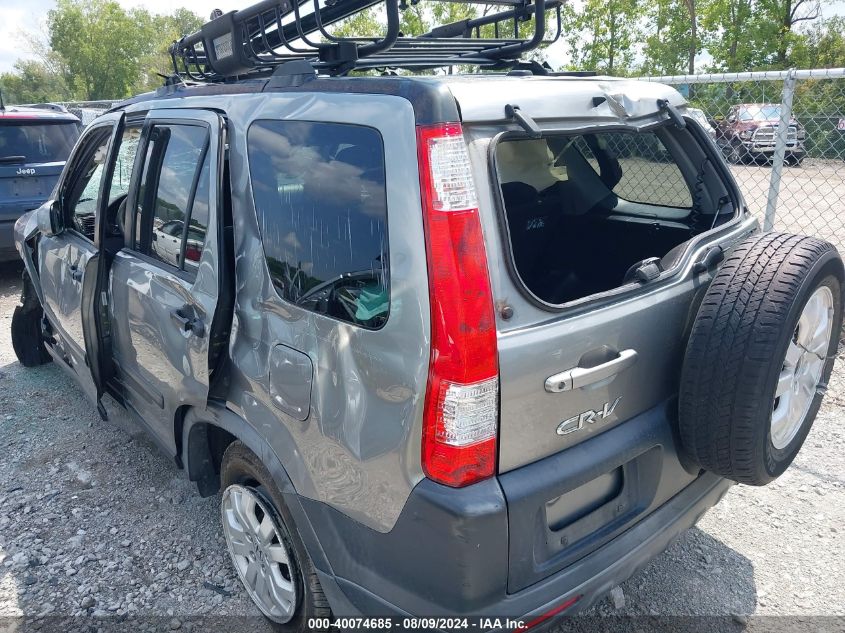 2006 Honda Cr-V Ex VIN: JHLRD78846C034175 Lot: 40074685