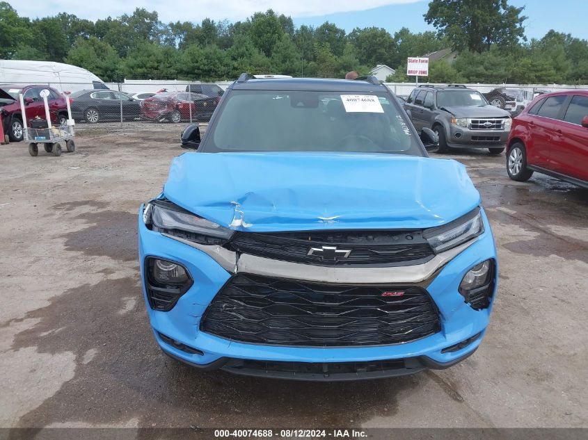 2023 Chevrolet Trailblazer Awd Rs VIN: KL79MUSL4PB198037 Lot: 40074688