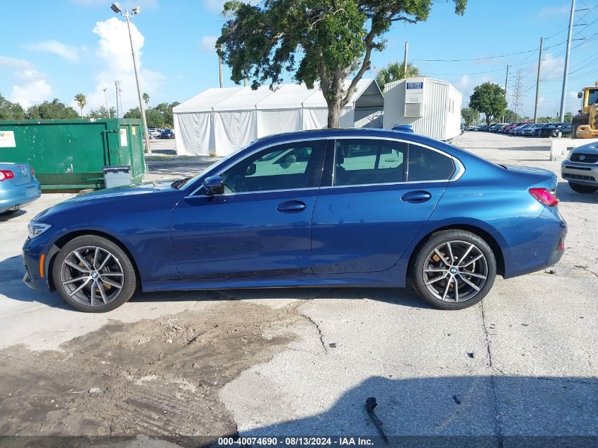 2021 BMW 330I xDrive VIN: 3MW5R7J01M8B88863 Lot: 40074690