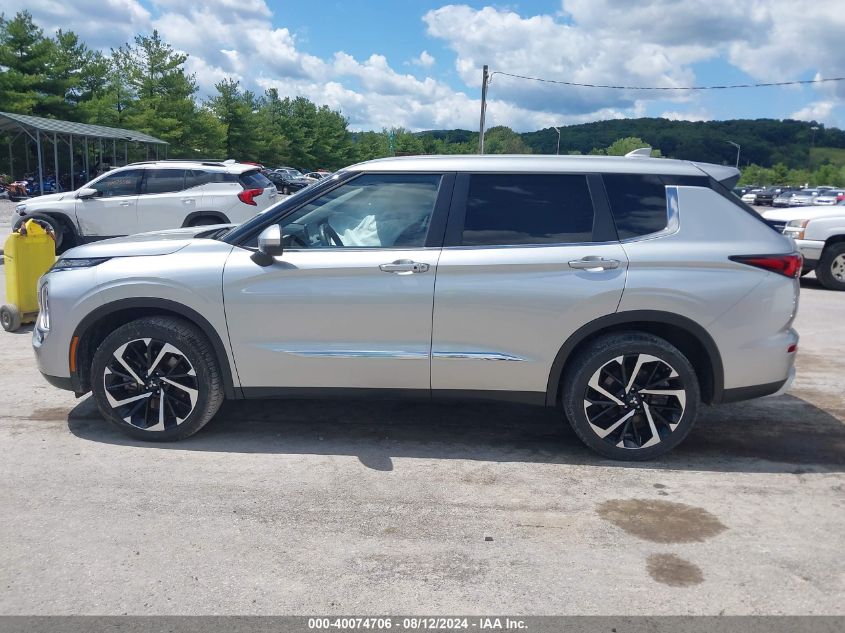 2022 Mitsubishi Outlander Black Edition S-Awc/Se 2.5 S-Awc/Se Launch Edition S-Awc VIN: JA4J4UA82NZ020669 Lot: 40074706