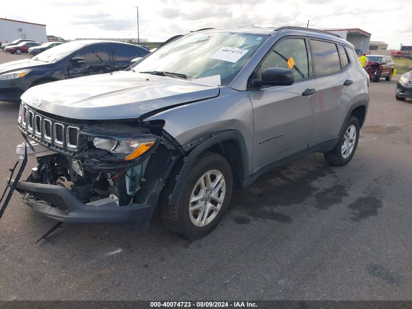 3C4NJDAB8JT132079 2018 JEEP COMPASS - Image 2