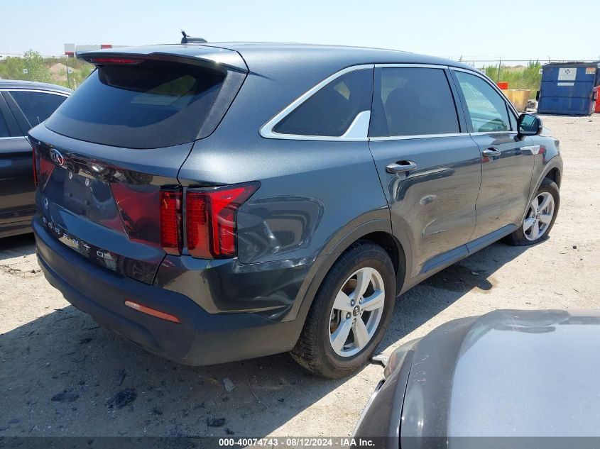 2021 KIA SORENTO LX - 5XYRG4LC6MG043404