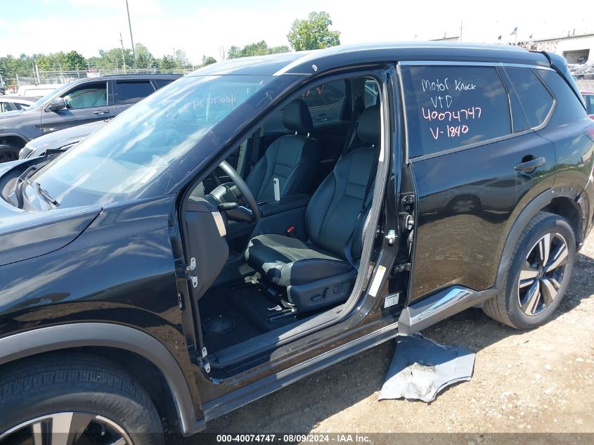 2023 Nissan Rogue Sl Intelligent Awd VIN: 5N1BT3CB3PC791840 Lot: 40074747