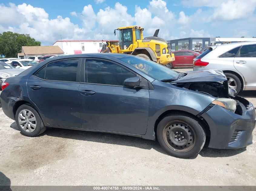 2016 Toyota Corolla Le VIN: 2T1BURHE6GC651988 Lot: 40074758