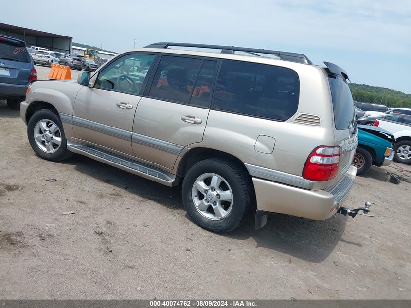 2004 Toyota Land Cruiser VIN: JTEHT05J542065038 Lot: 40074762