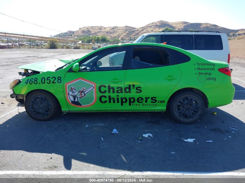 2010 Hyundai Elantra Gls VIN: KMHDU4AD9AU059388 Lot: 40074780