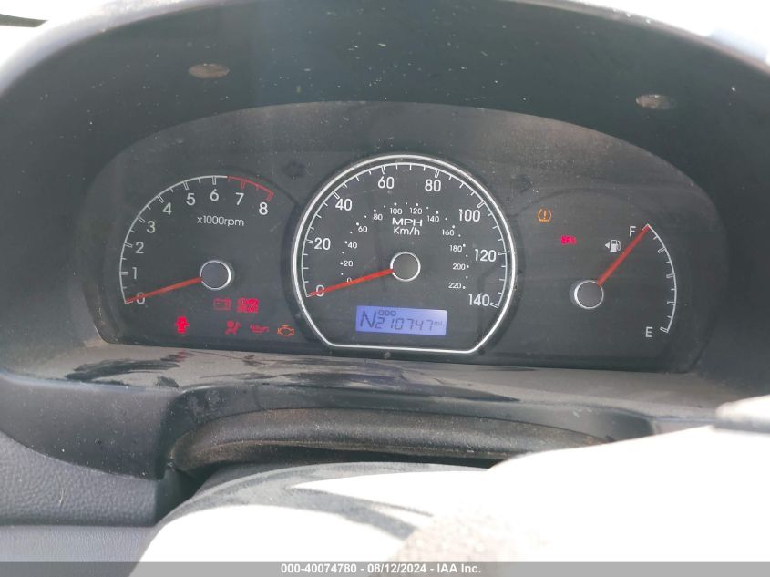 2010 Hyundai Elantra Gls VIN: KMHDU4AD9AU059388 Lot: 40074780