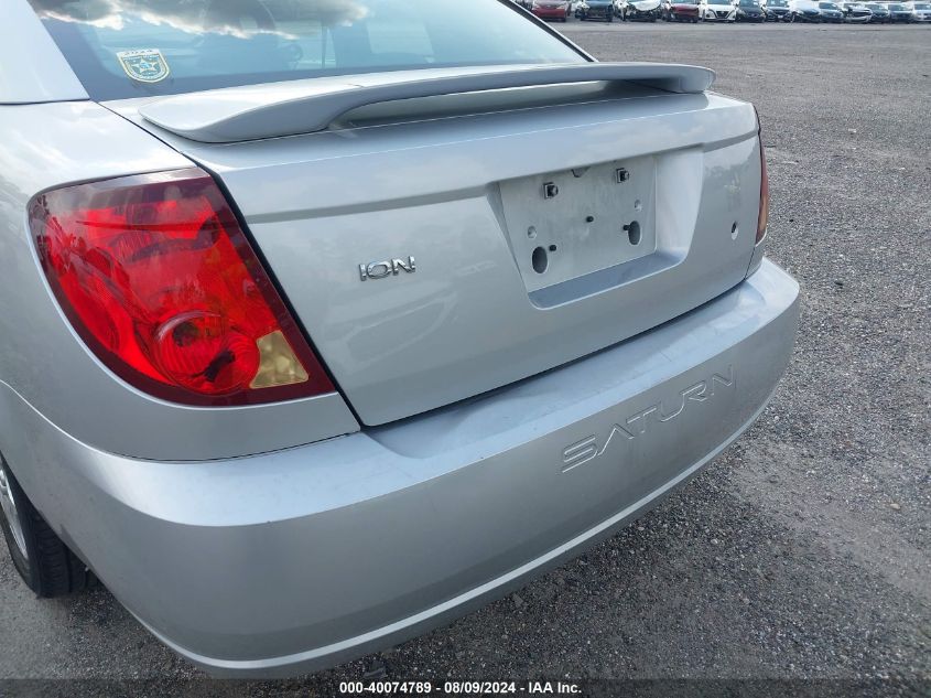 2003 Saturn Ion 2 VIN: 1G8AN12F93Z171921 Lot: 40074789