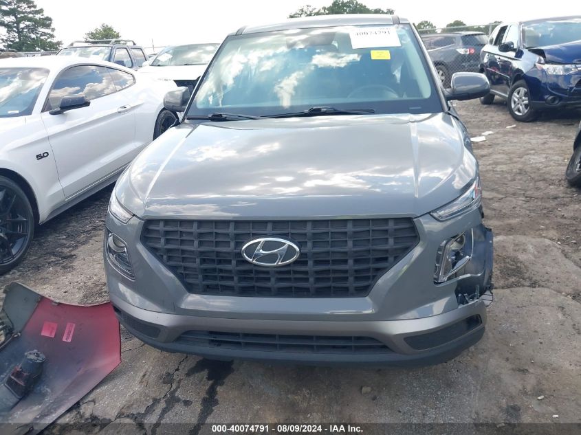 2021 Hyundai Venue Se VIN: KMHRB8A31MU126838 Lot: 40074791