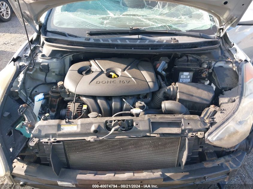 5NPDH4AE8CH094339 2012 Hyundai Elantra Gls Pzev