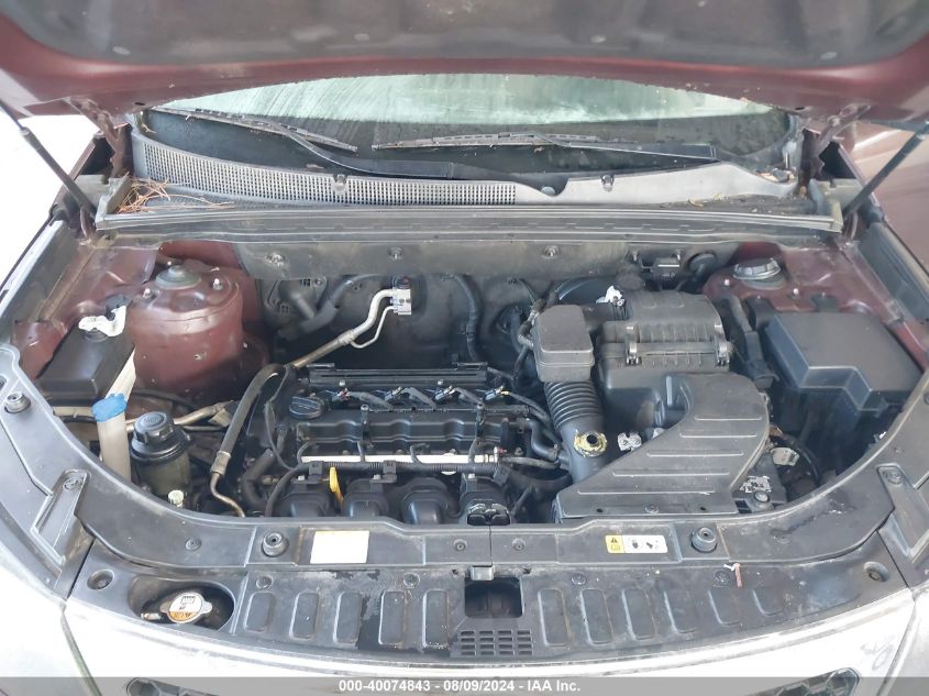 2013 Kia Sorento Lx VIN: 5XYKT3A11DG369720 Lot: 40074843