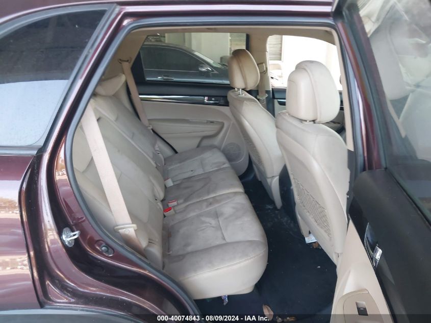 2013 Kia Sorento Lx VIN: 5XYKT3A11DG369720 Lot: 40074843