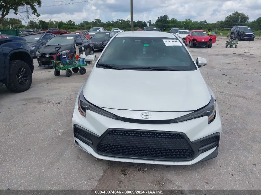 2022 Toyota Corolla Se VIN: JTDS4MCE1N3507216 Lot: 40074846