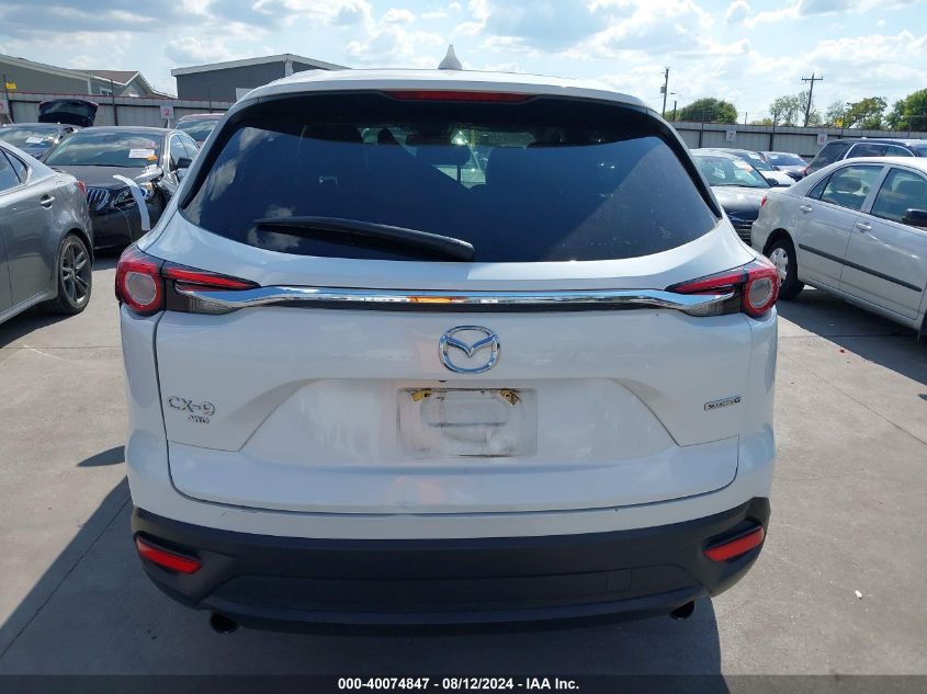 2022 Mazda Cx-9 Touring VIN: JM3TCBCY0N0605099 Lot: 40074847