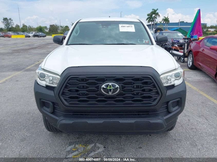 2022 Toyota Tacoma Sr VIN: 3TYRX5GN5NT054405 Lot: 40074851