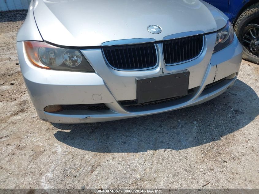 2007 BMW 328I VIN: WBAVA37597NL13760 Lot: 40074857