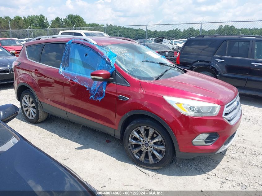 2017 FORD ESCAPE TITANIUM - 1FMCU0J94HUB46125