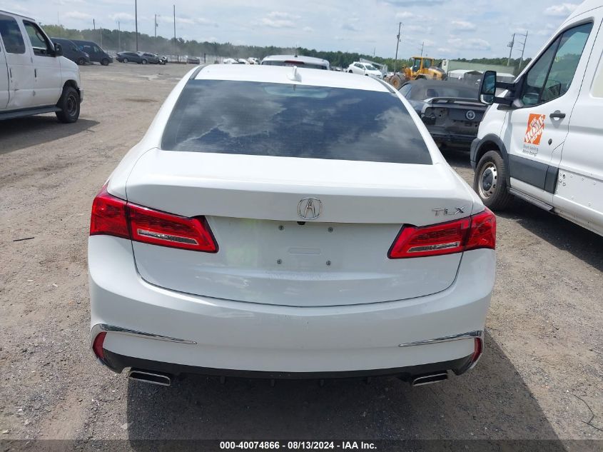 19UUB2F45KA001869 2019 Acura Tlx Tech Pkg