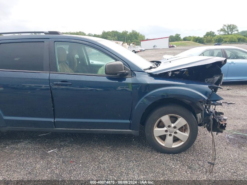 2013 Dodge Journey Se VIN: 3C4PDCAB7DT584653 Lot: 40074870