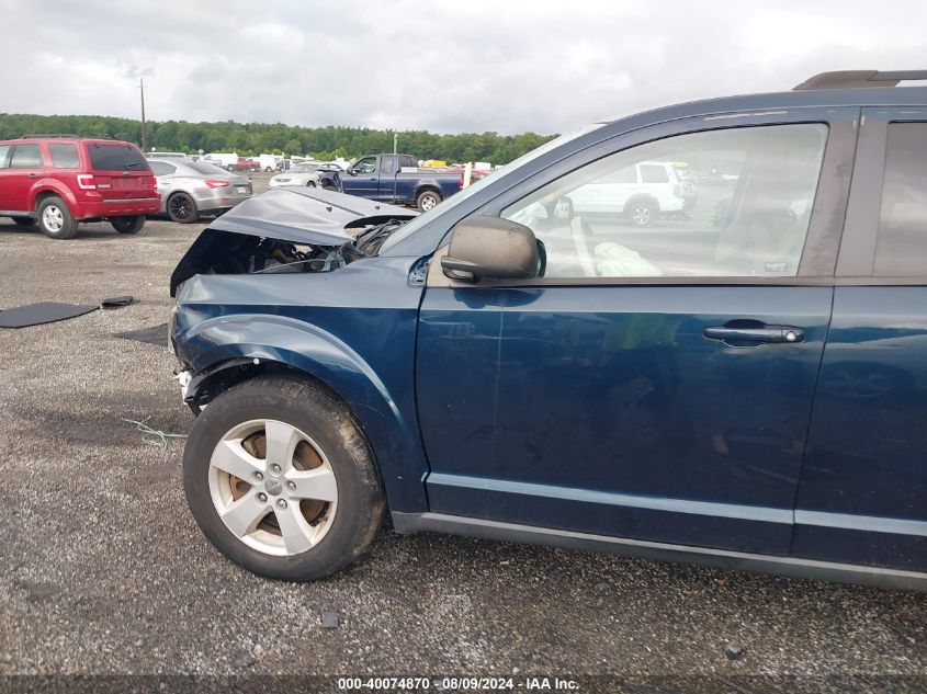 2013 Dodge Journey Se VIN: 3C4PDCAB7DT584653 Lot: 40074870