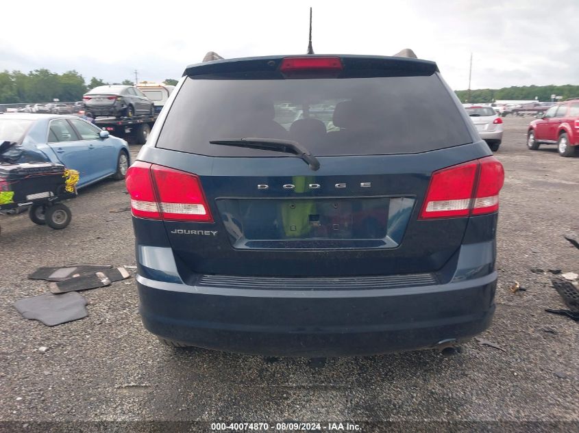 2013 Dodge Journey Se VIN: 3C4PDCAB7DT584653 Lot: 40074870