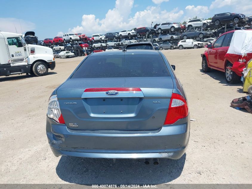 2011 Ford Fusion Sel VIN: 3FAHP0JA4BR237900 Lot: 40074876