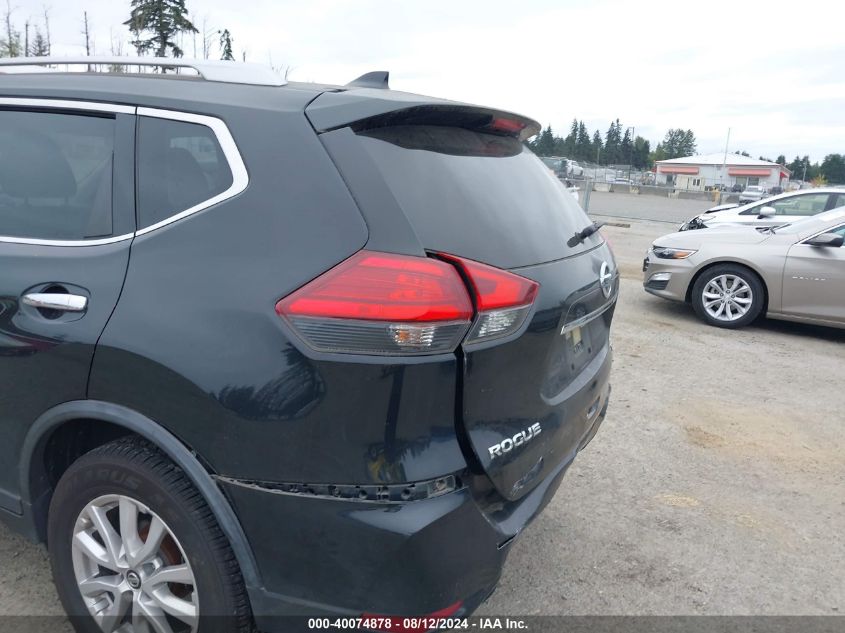 2017 Nissan Rogue Sv VIN: JN8AT2MVXHW273439 Lot: 40074878